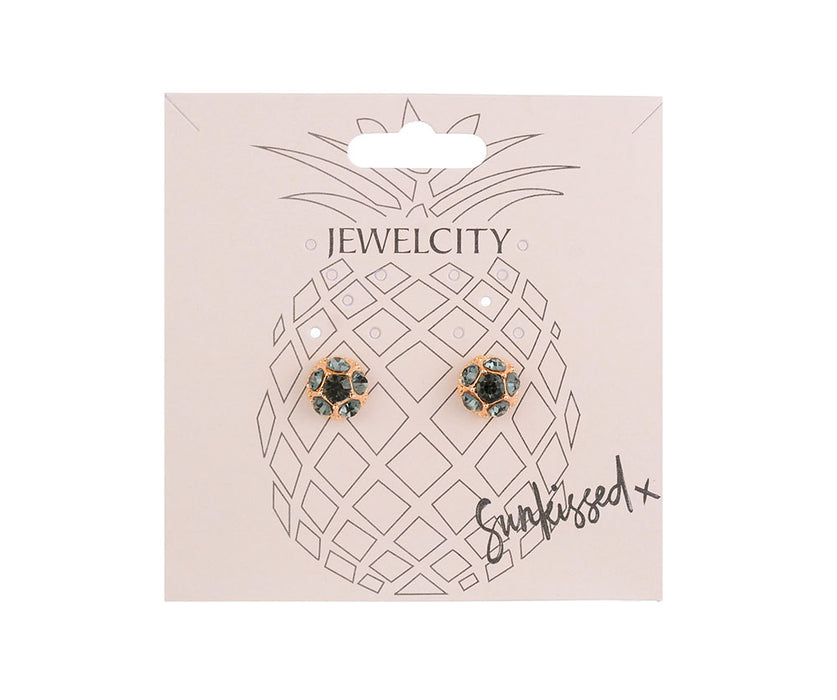 Champagne Crystal Earrings